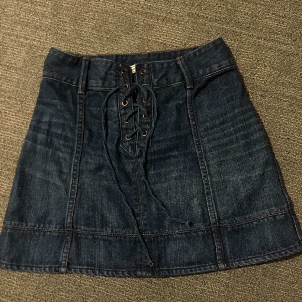 Abercrombie & Fitch Jean Skirt